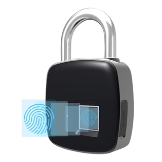 Smart Fingerprint Padlock Biometric USB chargeable Waterproof Keyless Lock Long Standby Time (1)