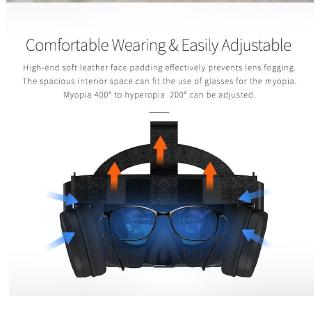 VR Box All-in-One BOBO VR Z6 Bluetooth Wireless Virtual Reality 3D Video Glasses Headset for Mobile Game Audio and Video (8)