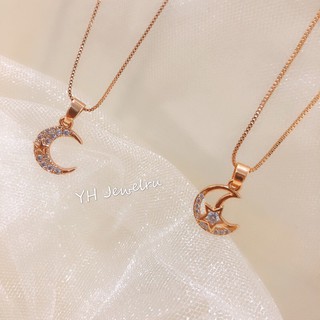 ☞ஐ[YH] Fashion Bangkok Rose gold Plated nacklace (1)