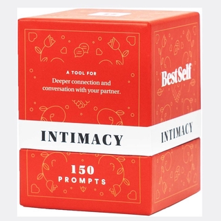 Intimacy Deck by BestSelf 150 Engaging Conversation for Couples to Strengthen Relationship Romance Trust Best Couple Card Game