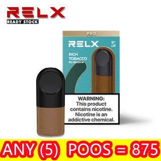 (In Stock)Autherntic RELX Infinity Pods Vape Pod Compatible with Relx Infinity Rich Tobacco (1)