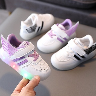 【Accompanying growth】New Unisex Sneakers Sping Autumn For Baby Children's Kids Fashion Shoes Slip-O