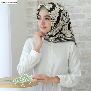 Fashion printed shawl satin hijab silk scarf silk shawl and scarf elegant headscarf for ladies M90086
