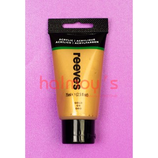 Acrylic Paint / Acrylic Color Reeves Gold 75 ml