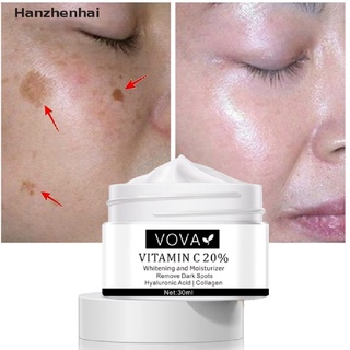 【hanzhenhai】 VOVA Vitamin C 20% Face Cream White Remove Dark Spots Facial Gel Skin Care 30ml PH