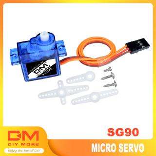 DIYMORE | Mini Gear Micro Servo Motor 9G SG90 For RC Robot Helicopter Airplane Car Boat (1)