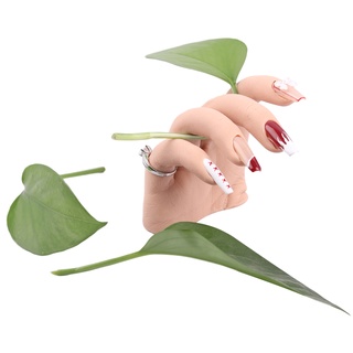 New Practice Half Hand for Nail Art Adult Mannequin with Flexible Fingers and Moveable Nails