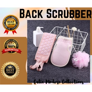 Set of 2 3 PCS BACK SCRUBBER |Bath Gloves |Body Cleaning |Soft Back Exfoliating Loofah Back Scrubber