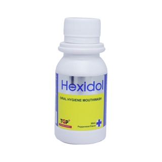 TGP HEXIDOL Hexedine Mouthwash Gargle 0.10% 90ml Peppermint Flavor