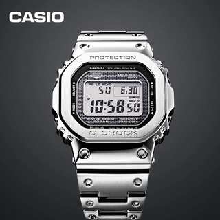 CASIO G Shock Watch For Men Stainless Steel Digital Silver CASIO G Shock Watch For Women With Box 1