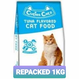 CUTIES CATZ Tuna Flavored Cat Food REPACKED 1KG
