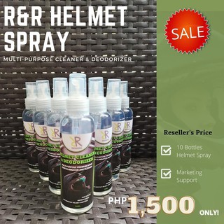 R&R Helmet Spray Reseller's Price - 10 Bottles