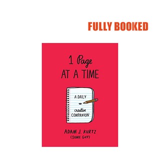 1 Page at a Time, Red: A Daily Creative Companion (Paperback) by Adam Kurtz