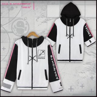 Ins Fashion Trend Anime Arknights EXUSIAI Cosplay Costume Coat Hoodie Everyday Style Halloween Party Performance