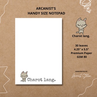 Charot Lang! Tagalog Witty Humor Handy Size Notepad