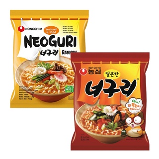 Nongshim Neoguri Seafood Ramen | Korean Instant Spicy Seafood Ramen 120g