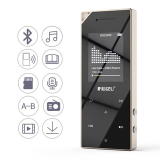 RUIZU D05 Bluetooth MP3 8GB Music Player Support Mobile OTG