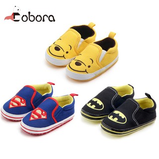 BOBORA Baby Girl Breathable Cartoon Print Anti-Slip Shoes Casual Sneakers