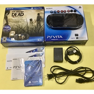 Sony PS Vita Phat (OLED) Black The Walking Dead Bundle (Almost New)