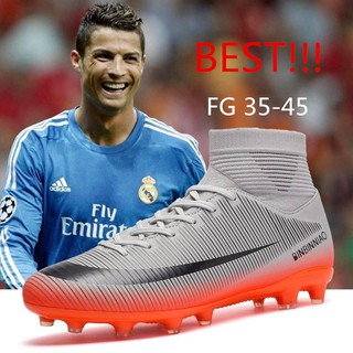 Mercurial soccer shoes 35-45 FG football shoes Futsal shoes