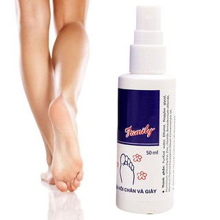 50ML Foot and Shoe Deodorant Odor Spray Deodorizer Shoes Bacterial Eliminates Anti-fungal Refresher