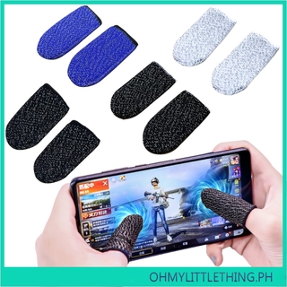 1PCS Beehive Sleep-proof Sweat-proof Professional Touch Screen Thumbs Finger Sleeve for Pubg Mobile Phone Game Gaming Gloves Ohmylittlething.ph