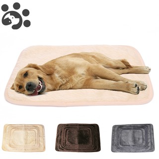Summer Dog Pet Bed for Large Small Dogs Thin Cat Blanket Dog Mat Warm Faux Fur Plush Small Medium Pet Cat Mat Dogs Cushion Bed