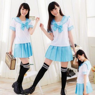costumes anime COS Japan academic school female uniforms (1)