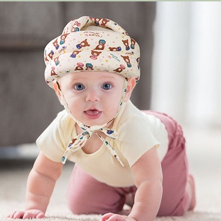 【Ready Stock】✣in stock Baby Safety Helmet Anti Bumps Anti-Collision Protective Hat Safety Helmet Sof