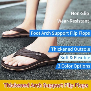 beach sandal❦❁Thickened Arch Support Flip Flops (1)