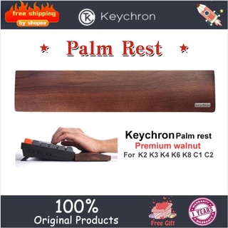 【Keychron】 Walnut Wood Palm Rest (Built for K2/K6,K3,K4,K8/C1,C2)