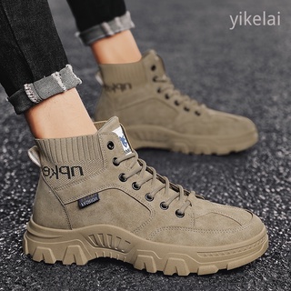 Men Shoes Men's Martin Boots Ankle Boots Shoes Fashion Casual Shoes Tactical Outdoor Hiking Shoes