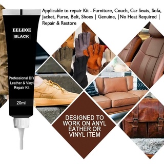 Kiong Store ★ COD ★ Original Repair Gel Kit for Leather and Vinyl Furniture Couch Car Seats Sofa (9)