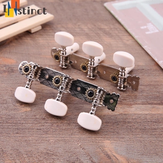 Instinct❥1Pair 3L 3R Classic Metal Buttons Guitar String Tuning Pegs Machine Heads Tuners Keys Parts