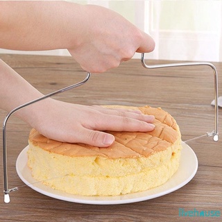 Adjustable Kitchen Accessories Baking Tools Stainless Steel Wire Cake Slicer Level Leveler Slices Cutter Tool