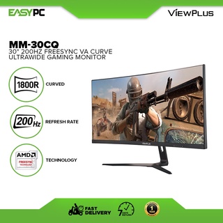 ViewPlus MM-30CQ 30" 200Hz Freesync VA Curve Ultrawide Gaming Monitor, Brand New gaming monitor.