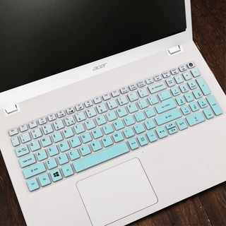 15.6 inch Silicone Laptop Notebook Keyboard Cover Ultra-thin Skin Protector for Acer E5-575G-51SF A615 TMP2510 TX520 E5-576G