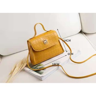 BRO P912# Korean Fashion Stone pattern handbag Women bag sling handbags Korean Sling Bag (9)