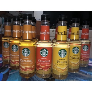 Starbucks Phillipines Vanilla Caramel Hazelnut Flavoured Syrup