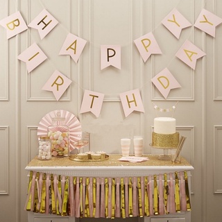 Happy Birthday Banner partyneeds party decorations Birthday Decoration