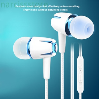 Earbuds E18 In-ear 3.5mm Calling Earphone Wired Portable Sports Headphone with Microphone