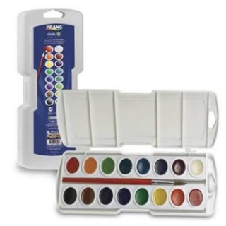 Prang Water color Set 16 colors with Free Brush