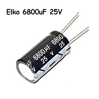 Capacitor Elco 6800uf 25v Capacitor Elko 6800uf