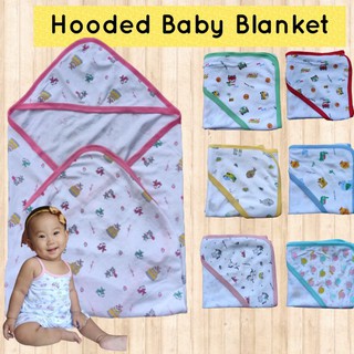 Receiving Blanket Hood / Newborn Hooded Receiving Blanket Swaddle Blanket