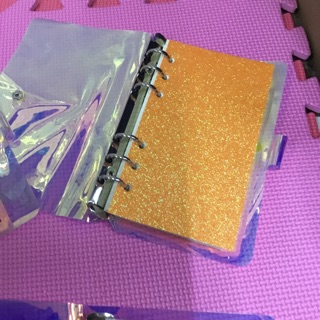 Notebook Glitter & Transparent Cover (Grid and Lined) (6)