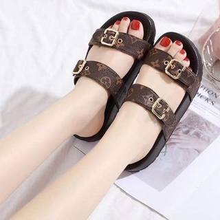LV sandals for women (Add 1 size) Casual fashion women's Slide Slippers