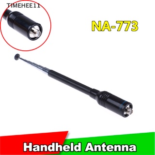 TIMEHEE Handheld dual band nagoya na-773 sma-f antenna uv-5r 5re b5 b6 two way radio .