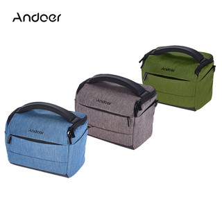 【Ready stock】Andoer Cuboid-shaped DSLR Camera Shoulder Bag pHtI