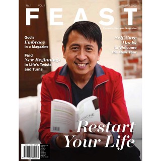 Feast Magazine 2020 (assorted issue) 6 pcs2021 latest