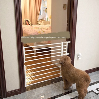 Household Pet Railing Isolation Door Anti-Blocking Cat Dog Dog Playpen Fence Indoor Fence Dog Crate Large, Medium and Small Dogs (1)